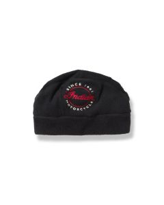 BONNET EN MOLLETON NOIR POUR HOMME