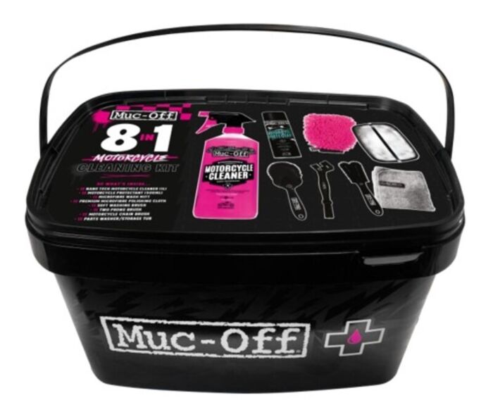 Kit de nettoyage moto muc-off 8 en 1 Kit de nettoyage moto muc-off 8 en 1